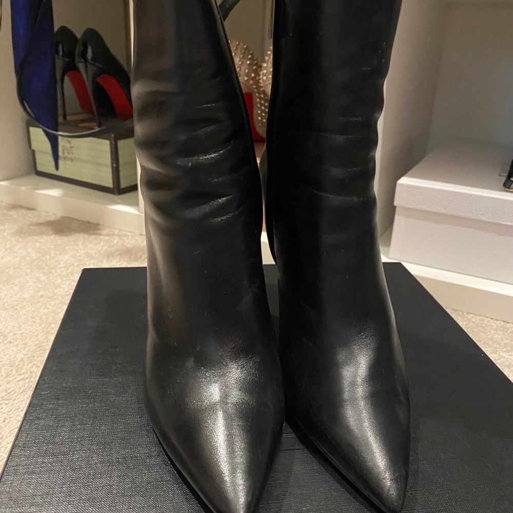 Saint Laurent Opyum 105mm ankle boot